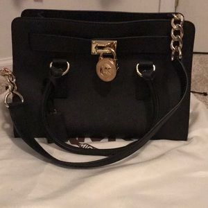 Michael Kors Hamilton Medium Lock and Key Purse